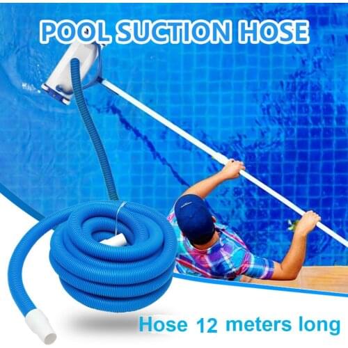 6.6m Swimming Pool Cleaner 32mm Pipe Drawing Water Hose Water Resistant For Filter Pump System Swimming Pool Cleaning Supplies