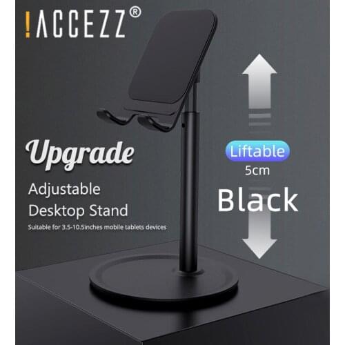 !ACCEZZ Telescopic Phone Stand Holder Universal For Iphone 11 Pro Max Xiaomi Samsung Desk Stand Tablet For ipad Support Bracket