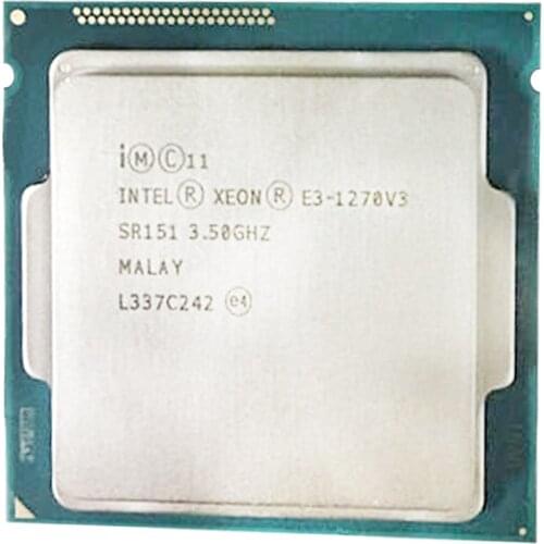 Intel Xeon E3-1270 V3 3.5GHz LGA1150 8MB Quad Core CPU Processor E3 1270 V3 SR151