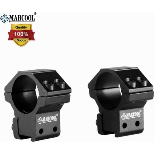 MARCOOL 2 Pairs Hunting Scope Mount High 30mm Rings for 11mm Dovetail Rail For Optics Sight Accessories