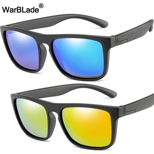 Square Kids Sunglasses Polarized Children Sun Glasses Vintage Girl Boy Baby Glasses Luxury Brand Designer Eyewear UV400 Oculos