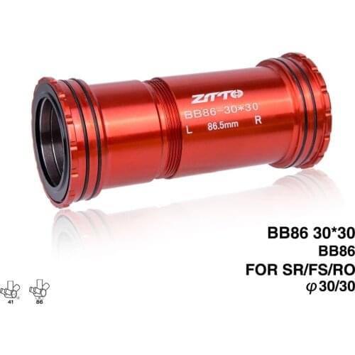 BB86 BB92 30mm Press Fit Bottom Brackets 4 Bearings for Road Bike Mountain Frame 92mm 86mm Shell Use 30 Crankset Chainset