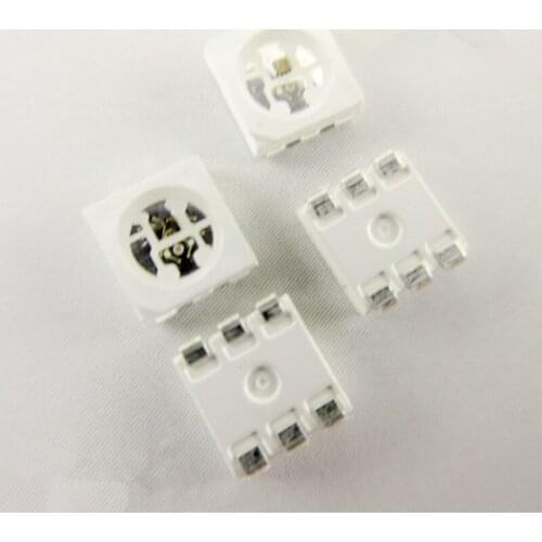 NEW 1000pcs SK6813E WS2813 LED Chip SMD 5050 RGB For Strip Display Screen DC5V Individually Addressable resume from break-point