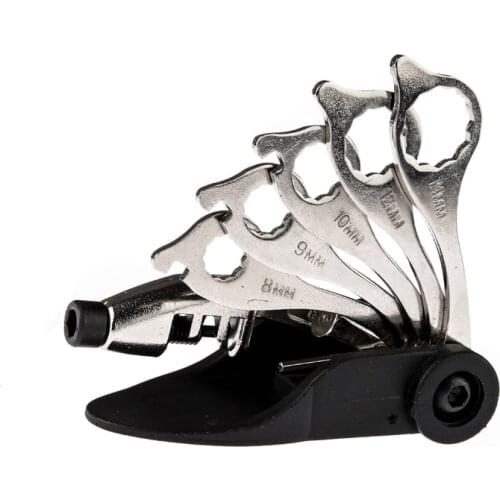 SAHOO 15 In 1 Folding Multi Function Bike Tools Repair Tools Accessories With Chain Breaker Hex Spoke Wrench