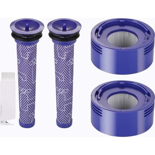 Vacuum Cleaner Replacement Filter Is for Dyson V7 V8 Post Motor Filter and Pre HEPA Filters Replacement Filter Set