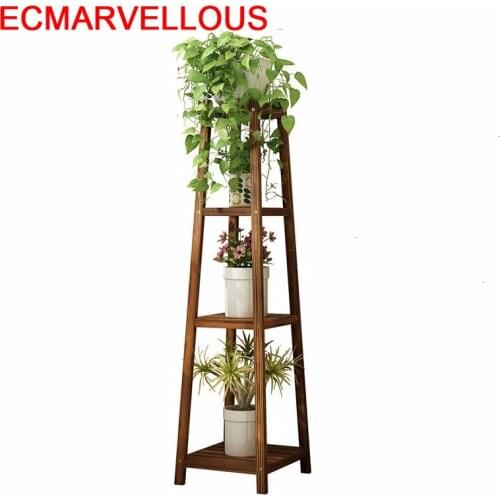 Suporte Flores Indoor Garden Shelves For Huerto Urbano Madera Plantenrekken Balcony Rack Shelf Outdoor Flower Plant Stand