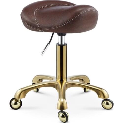 Beauty Stool Barber Shop Chair Hair Salon Rotary Lift Nail Makeup Hair Salon Pulley Work Bench