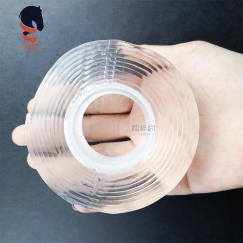 High bonding Nano Tape Transparent No Trace Acrylic Reusable Waterproof Adhesive Tape super tape