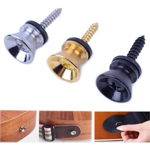 2pcs/set Guitar Strap Lock Strap Lock Straplock Button for Acoustic Classical Electric Guitar Bass Ukulele