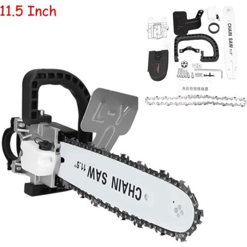 11.5 Inch Chainsaw Bracket Changed M10 M14 Angle 100 Angle Grinder Electric Angle Grinder Into Chain Saw Woodworking Power Tool