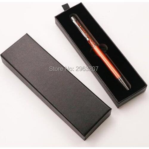 300pcs Top Quality Advertising Gifts Pencil Case Wholesale Business Pen Gift Box Papercoard Drawer Pen Box