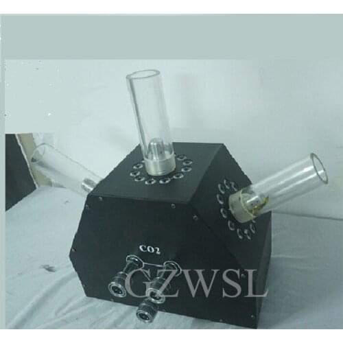4PCS/LOT Co2 Jet Machine with 3 HEADS DMX Control for Stage Disco DJ Event Show