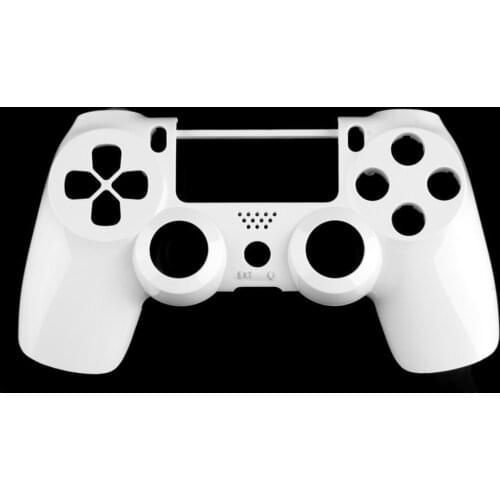 White Wireless Controller Front Housing Shell Case For PlayStation 4 for PS4 for DualShock 4 Wholesale PromotionHot New Arrival