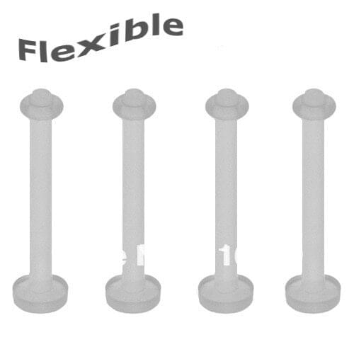 Free Shipping Mixed Sizes Clear Labret Retainer 14 Gauge 16 Gauge Lip Piercing