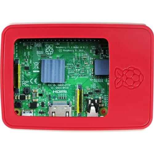 Raspberry Pi 3 Case Official ABS Enclosure Raspberry Pi 2 Box Shell from the Raspberry Pi Foundation