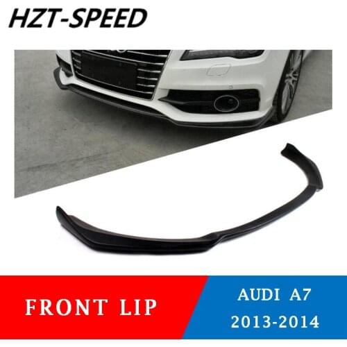 FRP Front Bumper Lip Spoiler for Audi S7 A7 S-line 2012 2013 2014 2015 Car-Styling