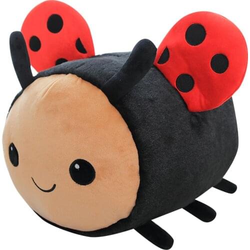 20/30/40cm Lovely Bee&Ladybird Plush Toys for Children Kids Birthday Gift Cute Kawaii Animal Doll Sleeping Pillow Soft Baby Doll