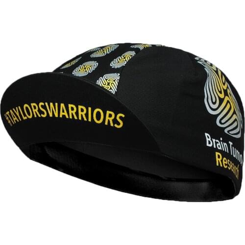 New Classic Brain Tumor Research Printing Cycling Caps XIMATT Black Yellow Polyester/Fleece Mens Bandana Moisture Wicking Hats