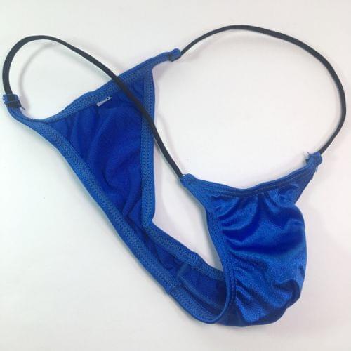 Mens Micro Bikini String waist shiny satin knit nylon spandex G2069 Very Limit coverage