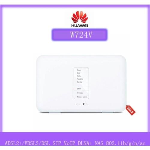 Telekom WLAN Router mit Modem Speedport W724V 2.4 GHz, 5 GHz 1300 MBit/s