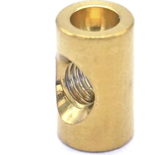 M5 13.5x8mm Golden GR5 Titanium Barrel Nut For Bicycle Seat Post