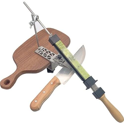 2021new Household Fixed Angle Sharpener Professional Sharpener Diamond Whetstone Apex edge Kitchen knife sharpening system agate