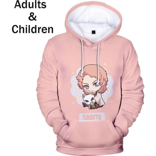 Personality 3D Printed Demon Slayer Kids Hoodies Men Women Sweatshirts Hip Hop 3D Kimetsu no Yaiba Pullovers Boys Girls Hoodie