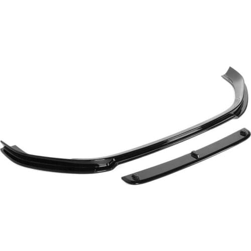 Spoiler hatchback rear spoiler car Glossy for RevoZport Style Double Lip Front Spoiler Splitter Fit for MK7 R