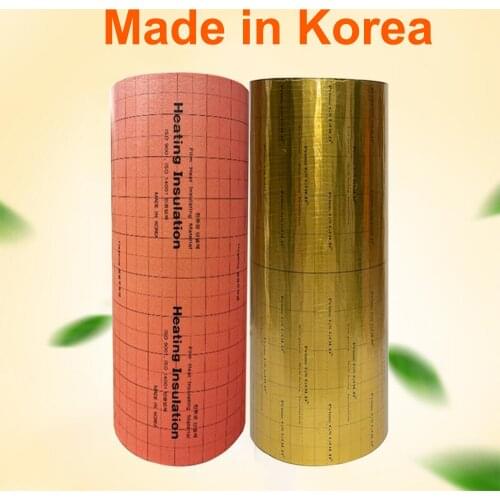 1M X 1M Floor heating Thermal Insulation Aluminum Foil Reflective Film Silver Orange Gold Colors Multi-purpose