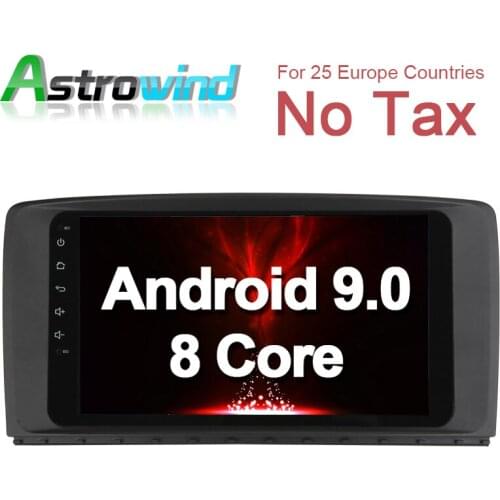 4G RAM 9" Android 9.0 for Mercedes R Class W251 R280 R300 R350 R500 Car GPS Navigation System Auto Radio Stereo DVD Media Player