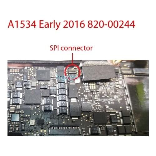 5pcs/lot for MacBook pro 12" A1534 2016 820-00244 SPI Connector on motherboard fix part