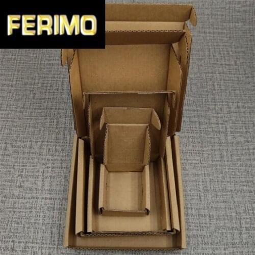 5x5x2cm/5x5x3cm Mini Corrugated Paper Box Small Gift Packaging Box Thicken Parts Packing Boxes Retail Boutique Box 100pcs