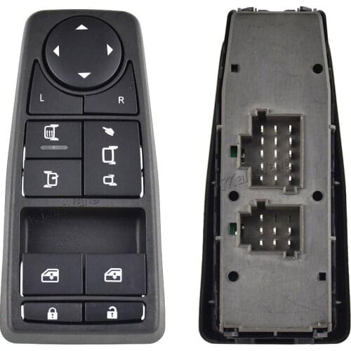 81258067107 Car Electric Power Master Window Switch Button Front Left Driver Side For MAN TGL TGM Truck TGS TGX 81258067092