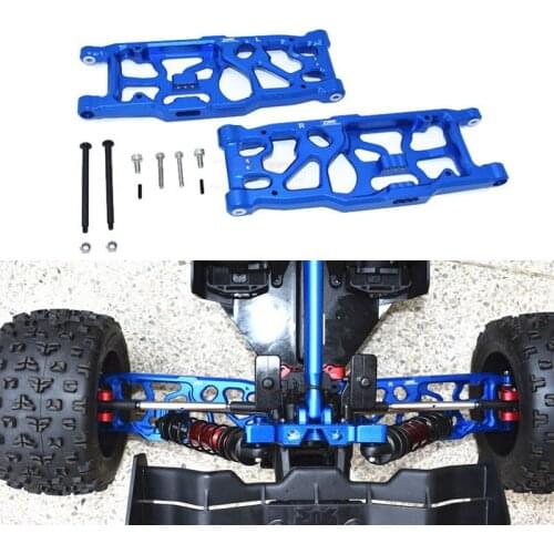 Aluminum alloy rear lower swingarm FOR ARRMA 1/5 KRATON 8S ARA110002T1/ARA110002T2 ARA330590+ARA330564-pair