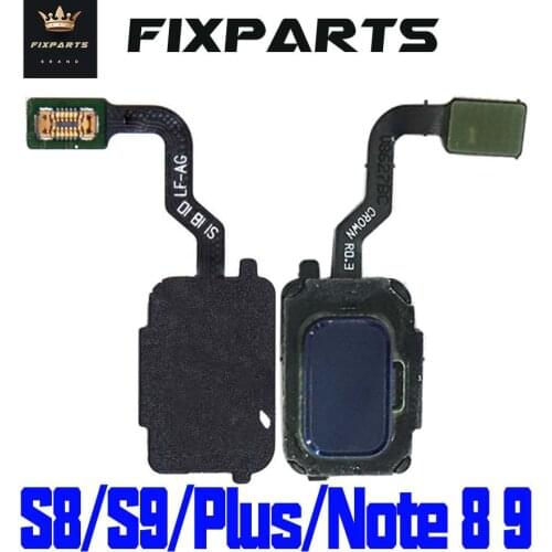 For SAMSUNG Galxy S8 Home Button Note 8 FingerPrint Flex Cable Ribbon Replace Parts S8 Plus For SAMSUNG S9 Plus Button Note 9