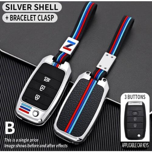 Car Remote Key Cover Case Fob For Kia Rio 3 K2 Ceed Cerato K3 Sportage 4 Picanto K5 Optima Sorento Forte Stinger 2017 2018