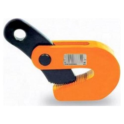 5T L type alloy steel plate horizontal hanging lifting clamp, hanging hook horizontal plate lifting clip for steel sheet board