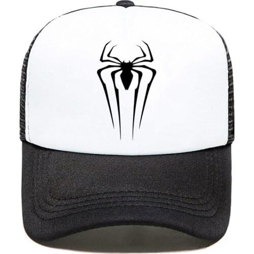 1PCS Mesh Cap Custom Logo Hat Black Snapback Wholesale White Men Women Simple Casual Hip Hop Trucker Hat Mesh Cap