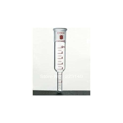 C291925 Concentrator tube, Graduated,Capacity:25ml, Joint Size:19/22, Subdivisions:0 to 1ml in 0.1; 2 to 25ml in 1.0