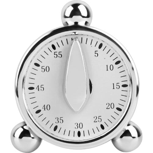 60minutes Minutes Kitchen Mechanical Timer Cooking Reminders Alarm Clock for Kitchen Office Countdown Timer