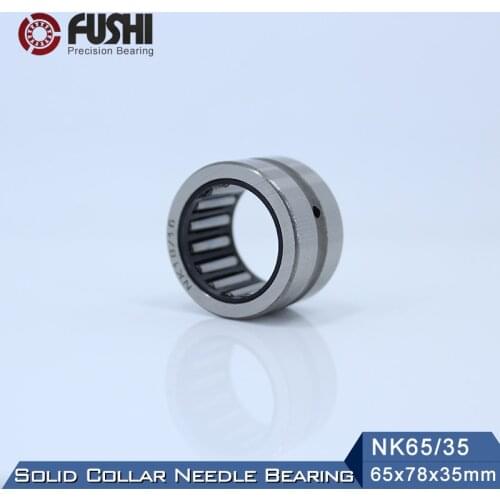 NK65/35 Bearing 65*78*35 mm ( 1 PC ) Solid Collar Needle Roller Bearings Without Inner Ring NK65/35 NK6535 Bearing