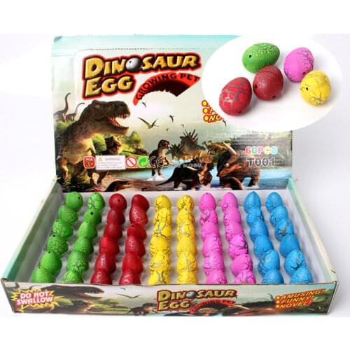 Novelty Gag Toys Children Toys Cute Magic Hatching Growing Animal Dinosaur Eggs For Kids Educational Toys Gifts