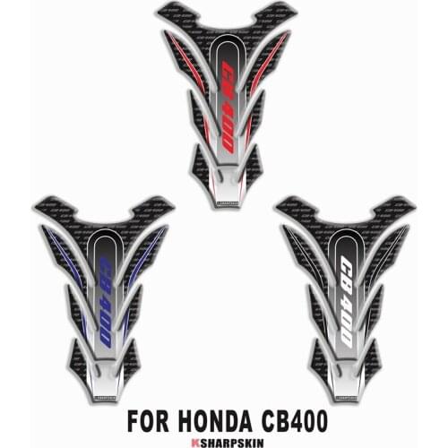 New motorcycle 3D fuel tank pad fish bone sticker protection sticker decorative decal FOR HONDA CB400 CB 400