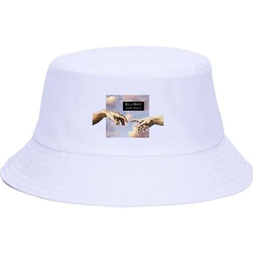 Anime HipHop MICHELANGELO Bucket Hat Women Men Summer Fishing Fisherman Cap Foldable Unisex Sun Caps Sunscreen Panama Beach Hats