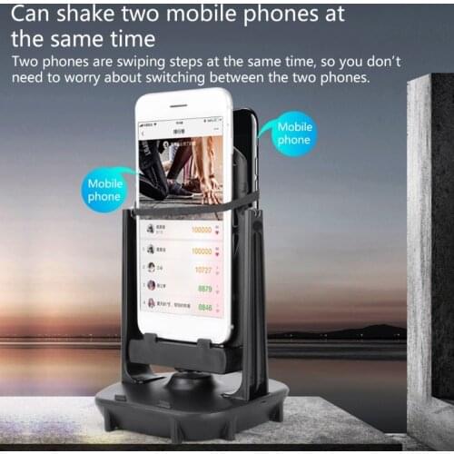 Phone Holder Stand Earn Steps Automatic Walking Swing Mobile Phone Pedometer Stepper Instrument Wiggler