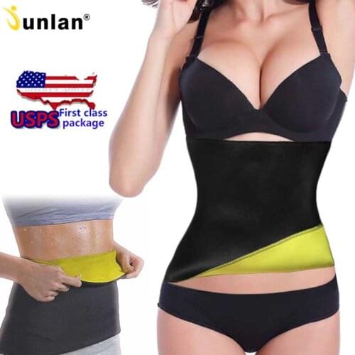 Junlan Women Belt Thermo Shaper Hot Body Slimming Waist Trainer Neoprene Shaper Tumuy Control Workout S M L XL XXL XXXL XXXXL