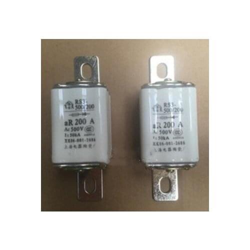 Fuses: RS3-500/200 200A 500V / HDLRS3-200 200A 500V / RS3-500/150 500V 150A / RS3 200A 750V 1*46L / RS3 800V 60A 1*25L
