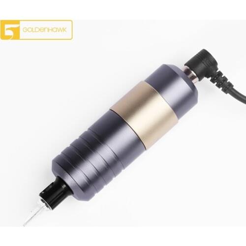 GOLDENHAWK Professional Wireless Short Rotary Tattoo Machine Pen Supply Motor RCA Connector Machine Battery with Portable Power