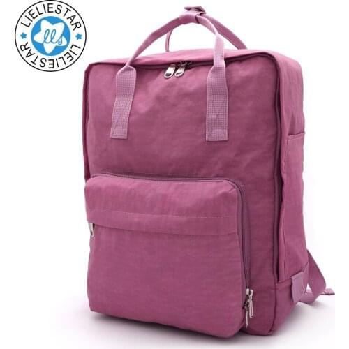 2018 women small backpack schoolbag feminine canvas printing sac a dos school bags for girls female mini backpacks