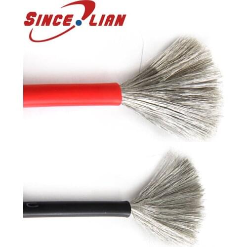 Silicone Rubber UL3135 12AWG Electrical Wire Flexible 600V 200C Durable Fabric Tinned Copper High Temperature Resistant Wire